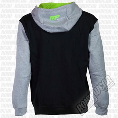 Muscle Pharm MPSWT479 Zip Through Logo Hoodie Noir