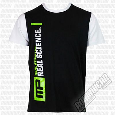 Muscle Pharm MPTS480 Real Science Crew Neck Tee Fekete