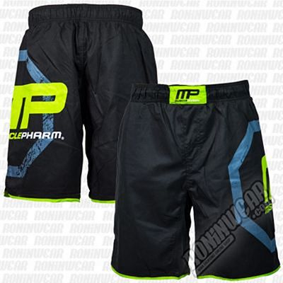 Muscle Pharm MPSHO423 Octagon Shorts Fekete