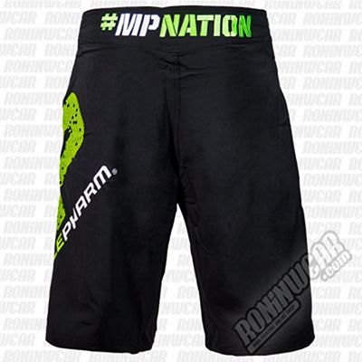 Muscle Pharm MPSHO421 Pixel Fight Shorts Negro