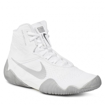 Nike Tawa Wrestling Shoes White-Grey