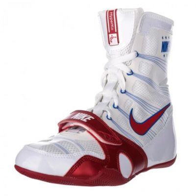 Nike Botas Boxeo HyperKO LE Blanco-Rojo