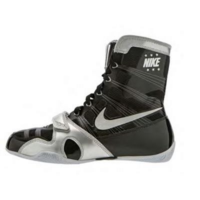 Nike Botas Boxeo HyperKO Negro-Plata