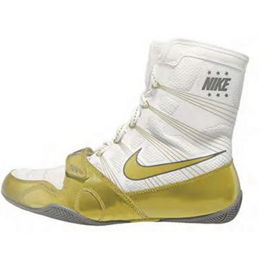 Explícito Farmacología tubo Nike Botas Boxeo HyperKO LE Blanco-Oro