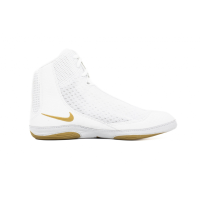 Nike Inflict 4 Wrestling Shoes Weiß-Gold
