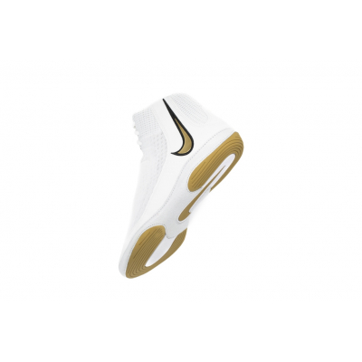 Nike Inflict 4 Wrestling Shoes Weiß-Gold