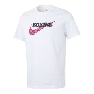 Nike M Boxing Rawdacious Tee Weiß