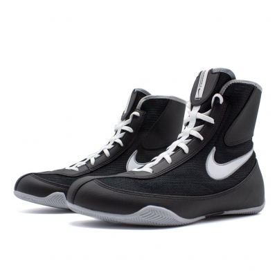 Nike Machomai Boxing Shoes Preto-Branco