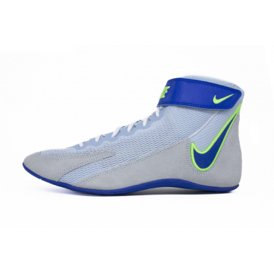 Nike Speedsweep VIII Wrestling Shoes Grau-Blau