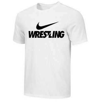 Nike Wrestling Training Tee Bianco-Nero