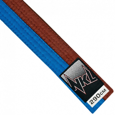 NKL Adult Martial Arts Belt Azul-Castanho