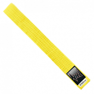 NKL Adult Martial Arts Belt Amarelo