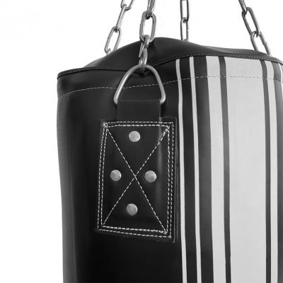 NKL Boxing Bag Fat Mod Stripe P.U Black-White
