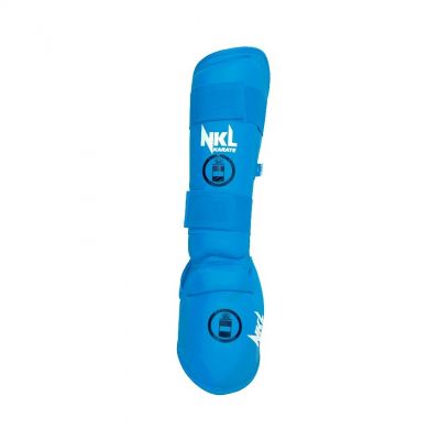 NKL Espinillera Karate Con Empeine RFEK HOM Blu