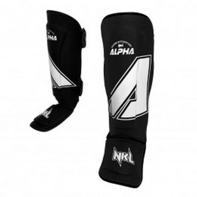 NKL Shinguard Alpha Negro-Blanco