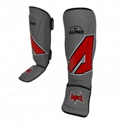 NKL Shinguard Alpha Grigio-Rosso