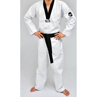 NKL Suwon Taekwondo Dobok Blanc-Noir