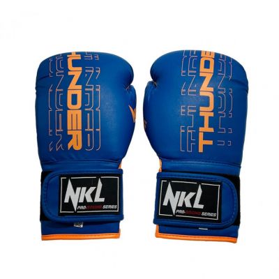 NKL Thunder 22 Boxing Gloves Blu-Nero