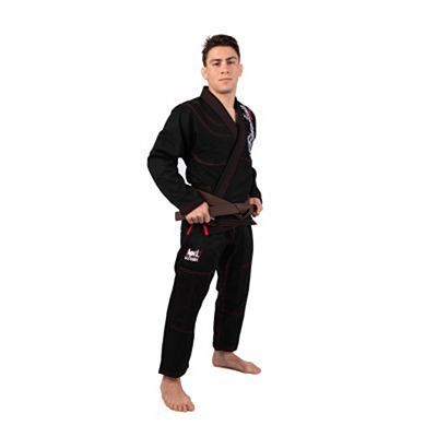 NKL Thunder BJJ Kimono Schwarz