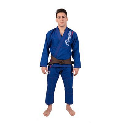 NKL Thunder BJJ Kimono Blau