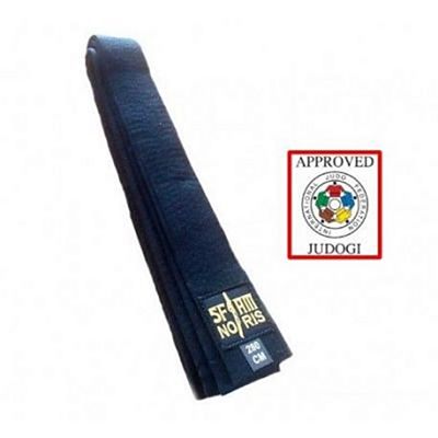 Noris Sfjam Approved IJF Judo Belt Nero