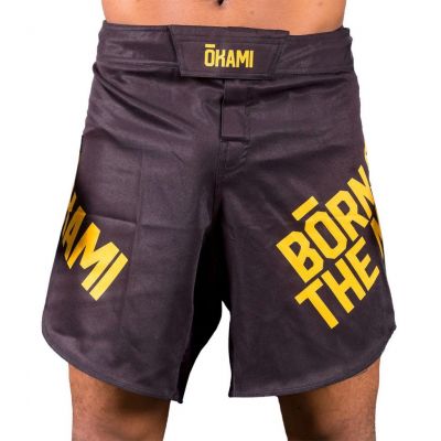 Okami Fight Shorts Motion Negro