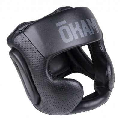 Okami Air-tec Headguard Black-Grey