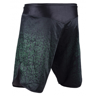 Okami Code Fightshorts Preto-Verde