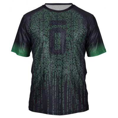 Okami Code Functional Shirt Nero-Verde