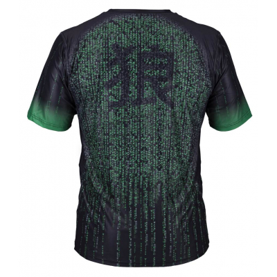 Okami Code Functional Shirt Noir-Vert