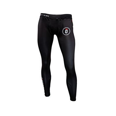 Okami Competition Spats 1 Negro-Rojo