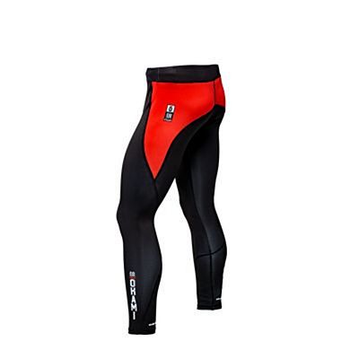 Okami Competition Spats 1 Noir-Rouge