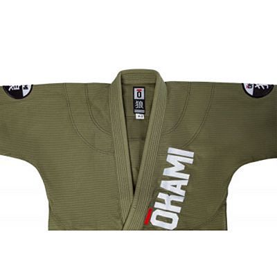 Okami Competition Team Training BJJ Gi Vert