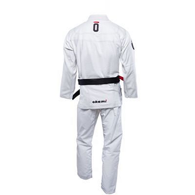 Okami Competition Team Training BJJ Gi Weiß