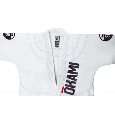 Okami Competition Team Training BJJ Gi Weiß