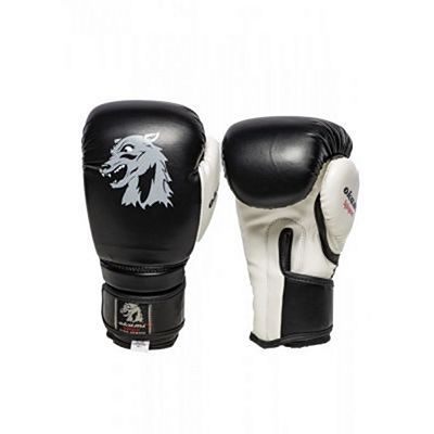 Okami DX Puppies Boxing Gloves Black-White