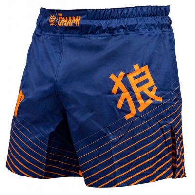 Okami Fight Shorts Big Kanji Azul Marinho