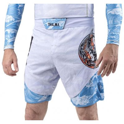 Okami Fight Shorts Kois White