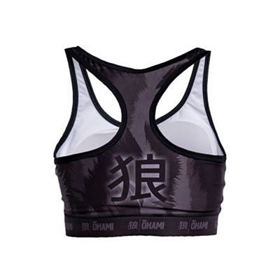 Okami Fightgear Ladies Sports Bra Wilderness Svart-Grå