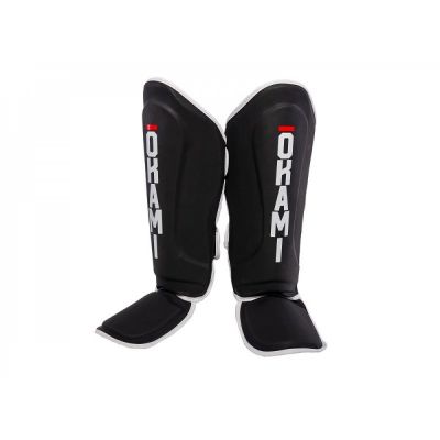 Okami Fightgear Stand-Up Shin Guards Contender Svart