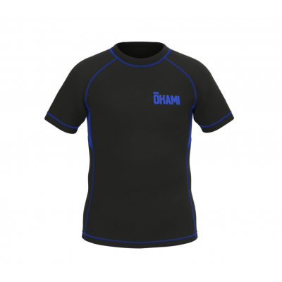 Okami Grapplino Kids Rashguard Negro-Azul