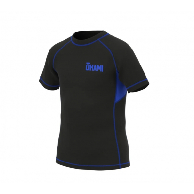 Okami Grapplino Kids Rashguard Schwarz-Blau