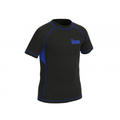 Okami Grapplino Kids Rashguard Schwarz-Blau