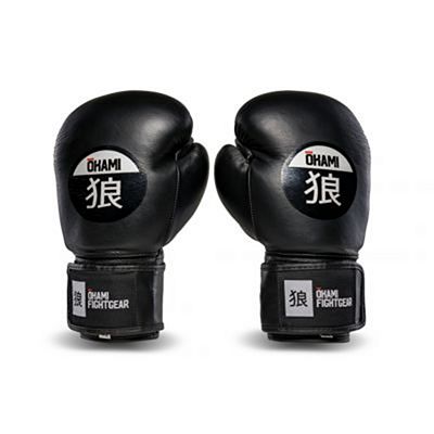 Okami Hi-Pro Boxing Gloves Black