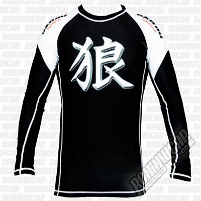 Okami Kanji Rashguard Black