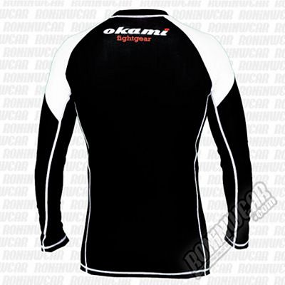 Okami Kanji Rashguard Negro