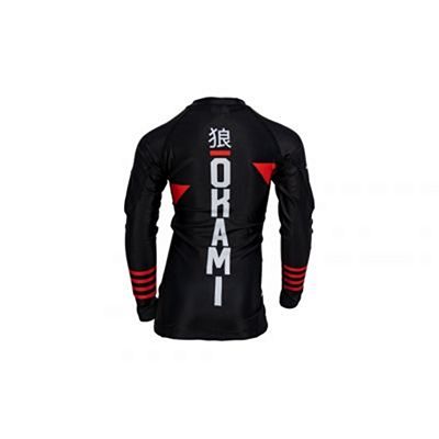 Okami Kids Basic Rashguard Fekete