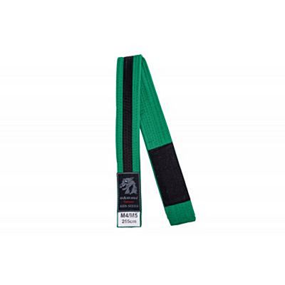 Okami Kids BJJ Belt Verde-Preto