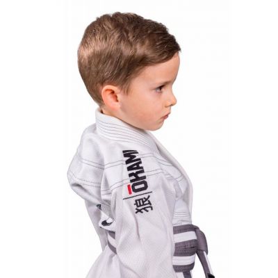 Okami Kids BJJ Gi Chikami Fehèr