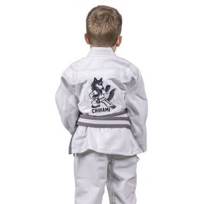 Okami Kids BJJ Gi Chikami Bianco